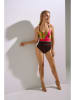 Lisca Badeanzug in Braun/ Pink