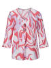 WITT WEIDEN Blouse lichtrood/paars/wit