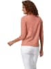 WITT WEIDEN Longsleeve in Hellrot/ Weiß
