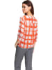WITT WEIDEN Bluse in Orange/ Weiß
