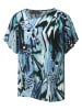 WITT WEIDEN Bluse in Blau/ Schwarz/ Weiß