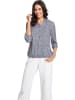 WITT WEIDEN Bluse in Blau/ Creme