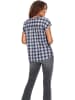 WITT WEIDEN Blouse donkerblauw/wit