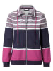 WITT WEIDEN Sweatjacke in Pink/ Dunkelblau/ Grau