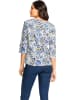 WITT WEIDEN Longsleeve crème/blauw