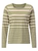 WITT WEIDEN Longsleeve in Grün/ Beige