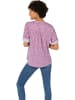 WITT WEIDEN Blouse paars/wit