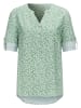 WITT WEIDEN Blouse groen/wit