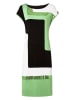 WITT WEIDEN Jurk zwart/groen/wit