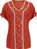 WITT WEIDEN Bluse in Orange/ Weiß