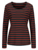 WITT WEIDEN Longsleeve in Schwarz/ Rot
