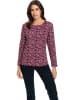 WITT WEIDEN Longsleeve in Bordeaux