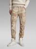 G-Star Cargohose - Tapered fit - in Beige