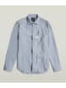 G-Star Blouse - slim fit - lichtblauw
