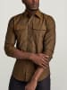 G-Star Blouse - slim fit - lichtbruin