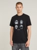 G-Star Shirt in Schwarz