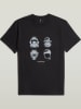 G-Star Shirt in Schwarz