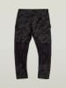 G-Star Cargobroek - tapered fit - antraciet/zwart