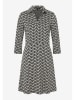 More & More Kleid in Schwarz/ Beige