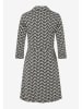 More & More Kleid in Schwarz/ Beige