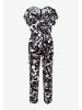 More & More Jumpsuit in Schwarz/ Weiß