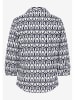 More & More Blouse donkerblauw/wit/lichtblauw
