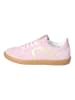 Ricosta Leren sneakers lichtroze