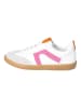 Ricosta Leren sneakers wit/roze