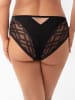 Gorsenia Figi high waist "Estelle" w kolorze czarno-jasnoróżowym