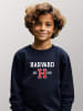 WOOOP Bluza "Harvard Est 1636" w kolorze granatowym