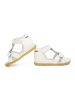 Bartek Leder-Sandalen in Weiß