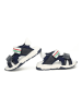 Bartek Leren sandalen donkerblauw