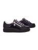 Bartek Leren veterschoenen donkerblauw