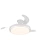 Globo lighting LED-Deckenventilator "Beliz" in Weiß - (H)27,5 x Ø 10,6 cm