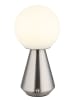 Globo lighting LED-Tischleuchte "Sora" in Silber - (H)23,5 x Ø 12 cm