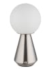 Globo lighting LED-Tischleuchte "Sora" in Silber - (H)23,5 x Ø 12 cm