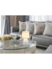 Globo lighting Tafellamp "Rela" lichtgrijs - (H)31,5 x Ø 17,5 cm