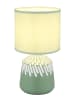 Globo lighting Tischleuchte "Rela" in Mint - (H)31,5 x Ø 17,5 cm