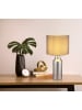 Globo lighting Tischleuchte "Elden" in Silber/ Grau - (H)61 x Ø 30,5 cm