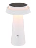Globo lighting LED-Solarleuchte in Weiß - (H)23 x Ø 14 cm