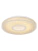 Globo lighting LED-Deckenleuchte "Astania" in Weiß - (H)6,5 x Ø 38 cm