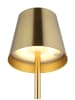Globo lighting LED-Tischleuchte "Vannie" in Gold - (H)47 x Ø 11,2 cm