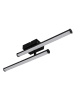 Globo lighting LED-Deckenleuchte "Kirina" in Schwarz - (B)50 x (H)8,4 x (T)7 cm