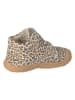 PEPINO Leren loopleerschoenen "Dots" beige/bruin