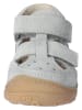 PEPINO Leder-Halbsandalen "Eni" in Grau