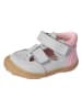 PEPINO Leren enkelsandalen "Eni" lichtroze/grijs