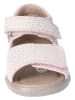 PEPINO Leder-Sandalen "Taya" in Rosa