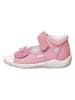 PEPINO Leder-Sandalen "Sylvie" in Rosa