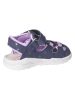 PEPINO Enkelsandalen "Gery" grijs/paars