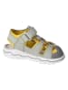 PEPINO Enkelsandalen "Gery" grijs/geel